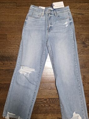 Eunina Dawn Wide Leg Jeans Cropped 27